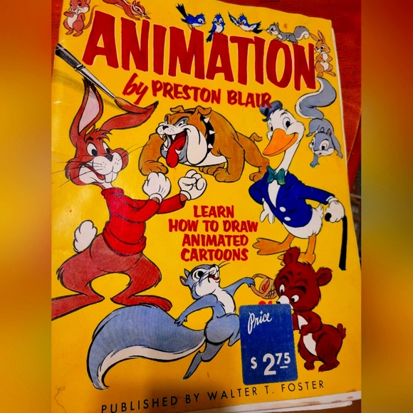 Vintage Cartoon Drawing Instruction - Picture 1 of 1